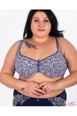 Бюстгальтер з м'якими чашками Lanny Mode 11558 джинс 